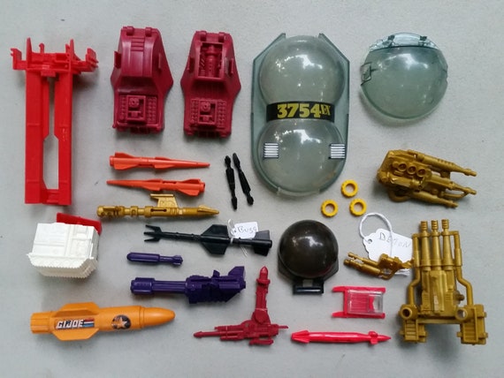 Vintage 1988 GI Joe Tiger Force Tiger Shark Storage Cover Replacement Part
