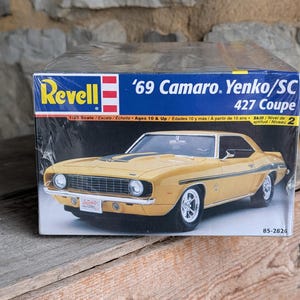 Revell 69 Camaro Model Kit 1:25 Scale 2004 Issue NIB Sealed - Etsy