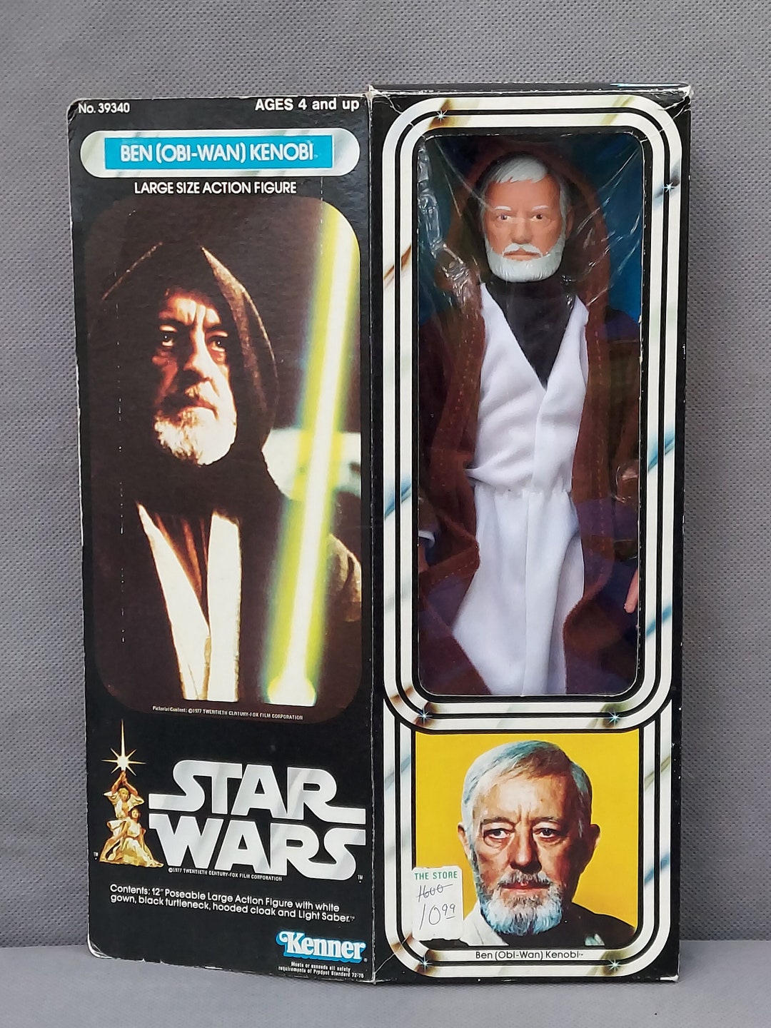 STAR WARS  オビワン ロングセイバー Kenner社 Star Wars Large Size Action Figure Obi-wan Kenobi Kenner 1978