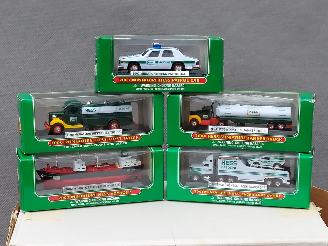 Hess Truck Minis 2000 Y2k Thru 2004 Etsy
