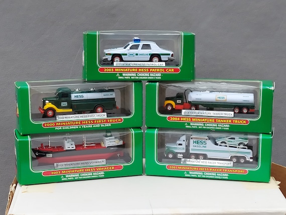 Hess Truck Minis 2000 Y2k Thru 2004 Etsy