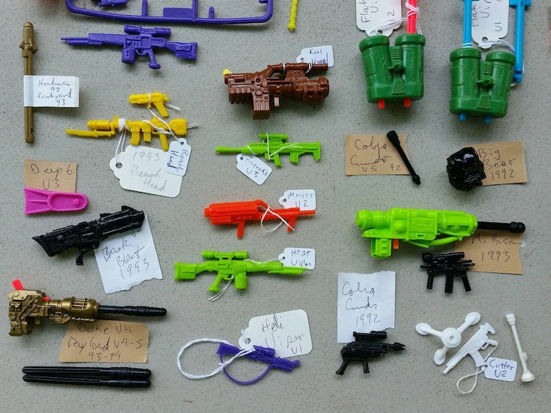 GI Joe SPARE PARTS 199293 for Hasbro Action Figures Etsy