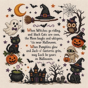 Halloween Whispers Cross Stitch PDF