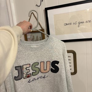 CUSTOM PATCHWORK CREWNECK
