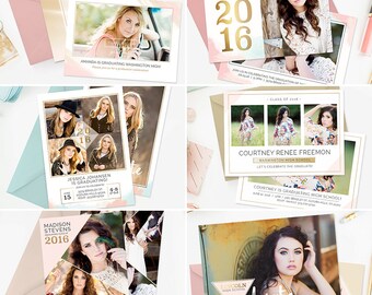 senior graduation templates senior graduation announcement etsy