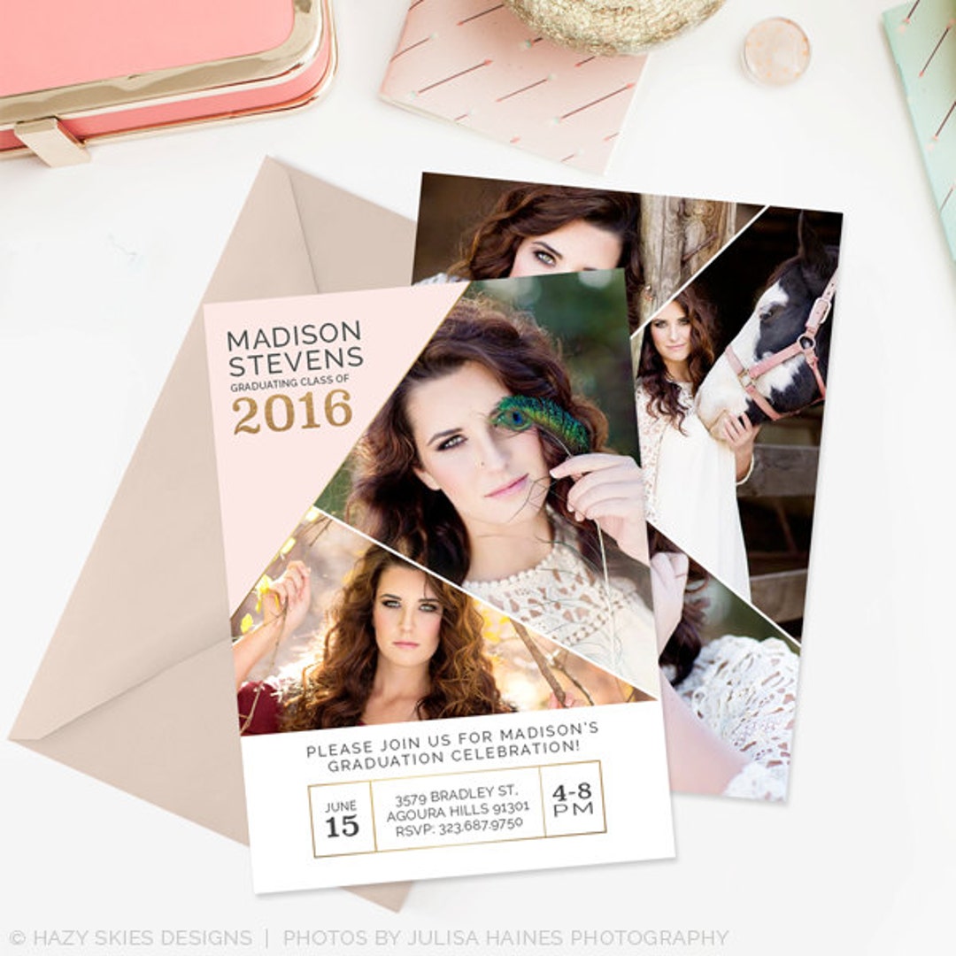 Senior Graduation Template, Senior Graduation Announcement Templates ...