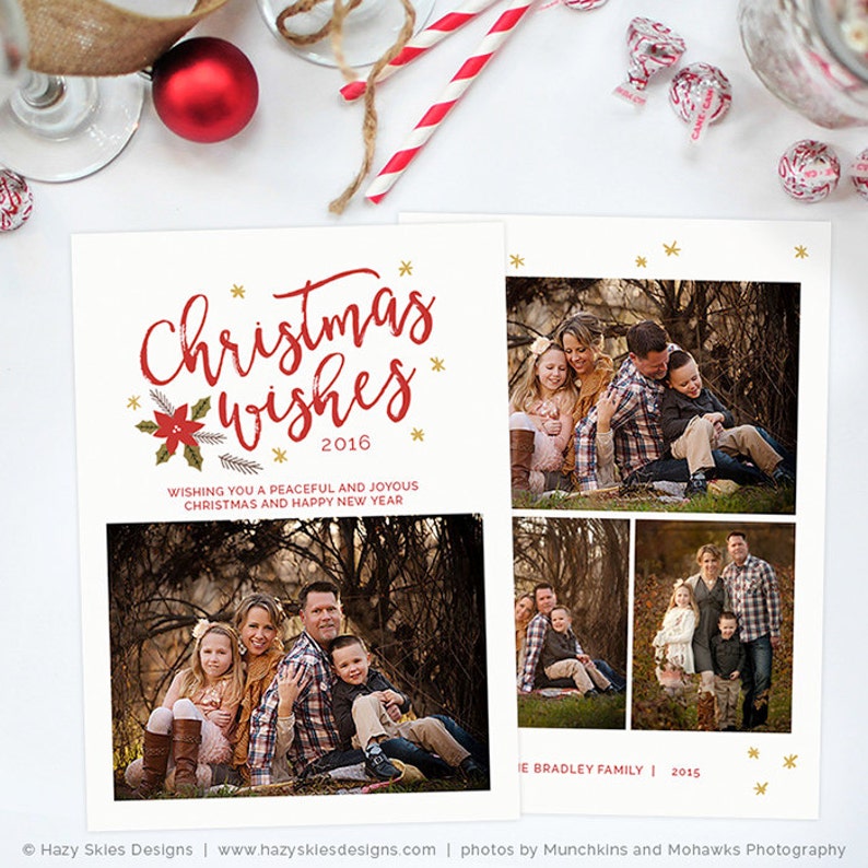 Christmas Card Template Photoshop from i.etsystatic.com