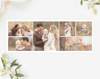 Collage Facebook Cover Template for Photographers, Facebook Timeline Cover Template Photoshop, Facebook Cover Photo, Header Template  FB198