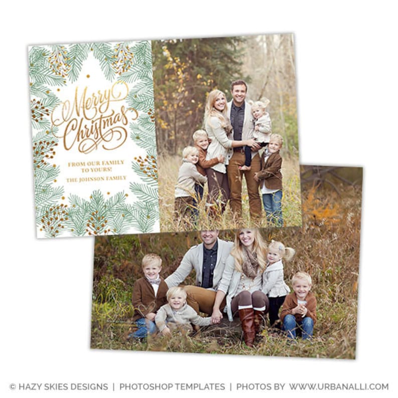 Image 9 for Holiday Card Templates For Photographers