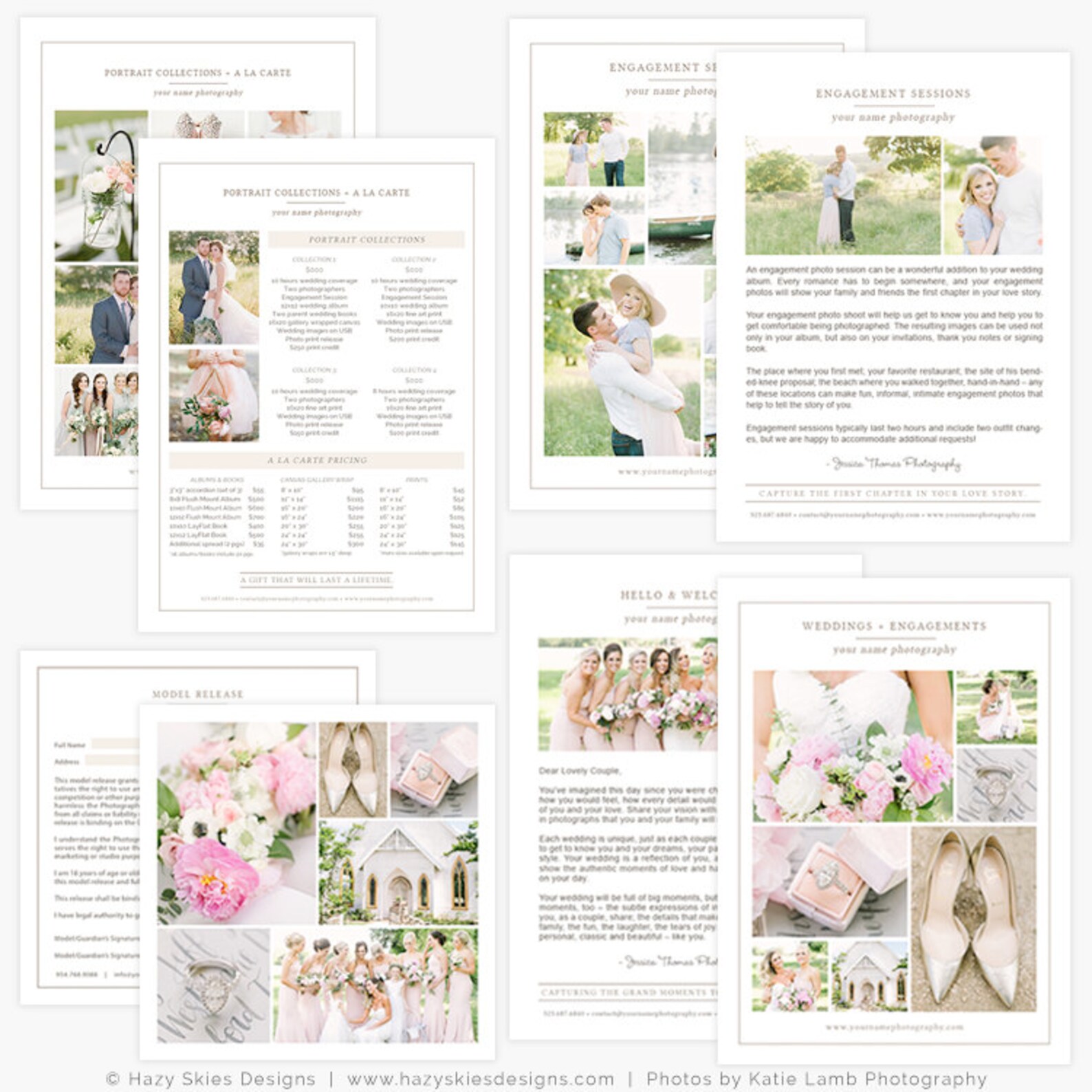 Wedding Packet Wedding Photography Marketing Wedding Etsy