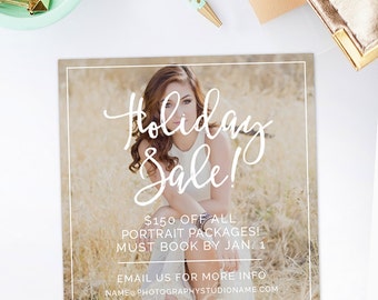 Black Friday Template, Photography Marketing Template, Holiday Marketing Templates, Christmas Marketing Templates, Instagram - AD208