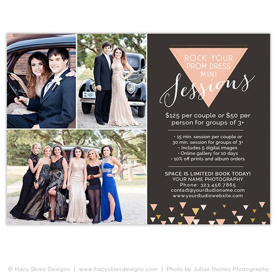 prom mini session template mini session template senior etsy prom template