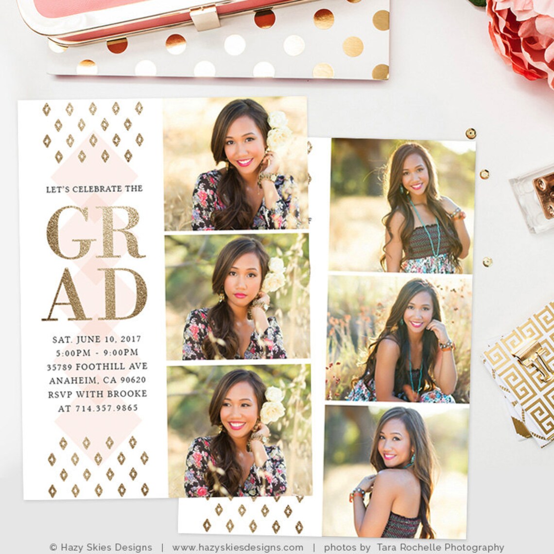 Senior Graduation Template Senior Graduation Announcement | Etsy