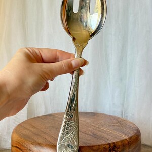 Villeroy & Boch Garden Salatgabel aus Edelstahl, Vintage-Botanik-Motiv, Ersatzteil