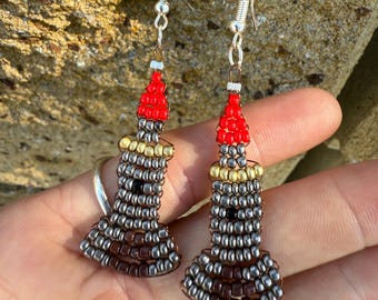 Castle earrings
