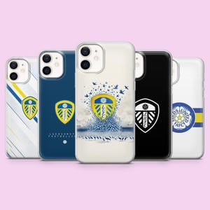 Leeds United Phone Case Football Leeds Fan Cover for iPhone 17Pro,16,15,14,13,12,Samsung S26,S25,S24,S23Fe,A16,A56,Pixel 10,9Pro