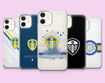 Leeds United Phone Case Football Leeds Fan Cover for iPhone 17Pro,16,15,14,13,12,Samsung S26,S25,S24,S23Fe,A16,A56,Pixel 10,9Pro