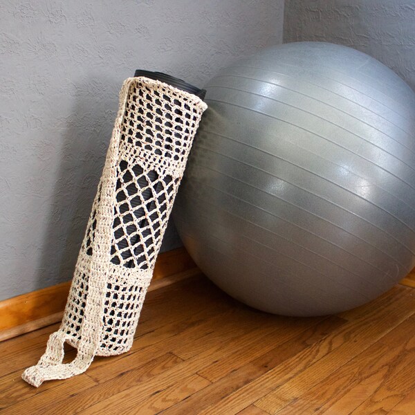 Crochet Yoga Mat Bag Etsy