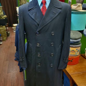 Burberry Vintage 1940s Coat - Etsy Canada