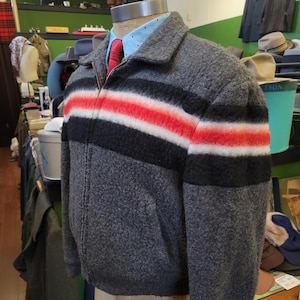 Fuzzy 1950s Ricky jacket, 42R