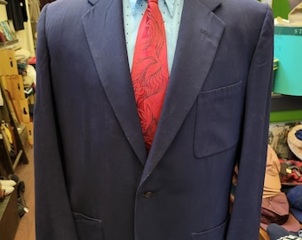 Large 1950s suit, 46R