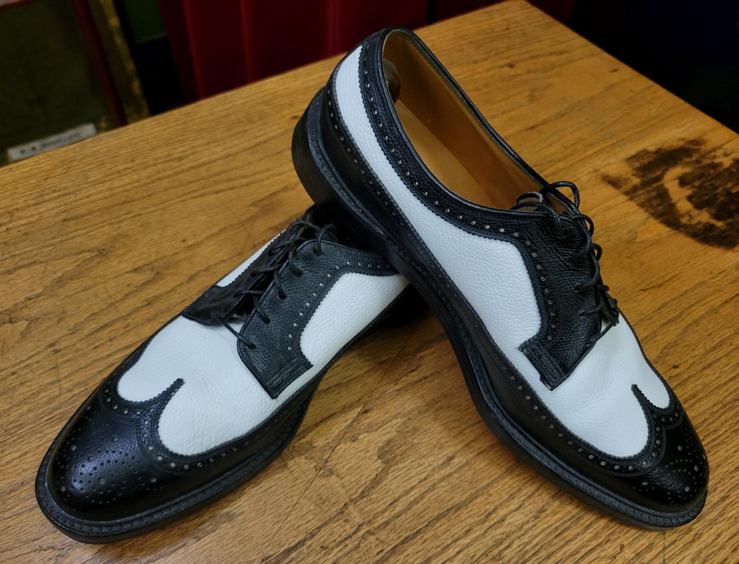 Florsheim Imperial V-cleat Spectator Shoes, Size 12D - Etsy