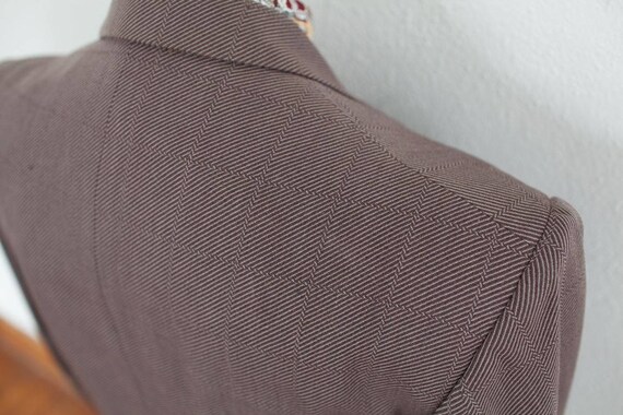 1940s/1950s crazy windowpane DB suit