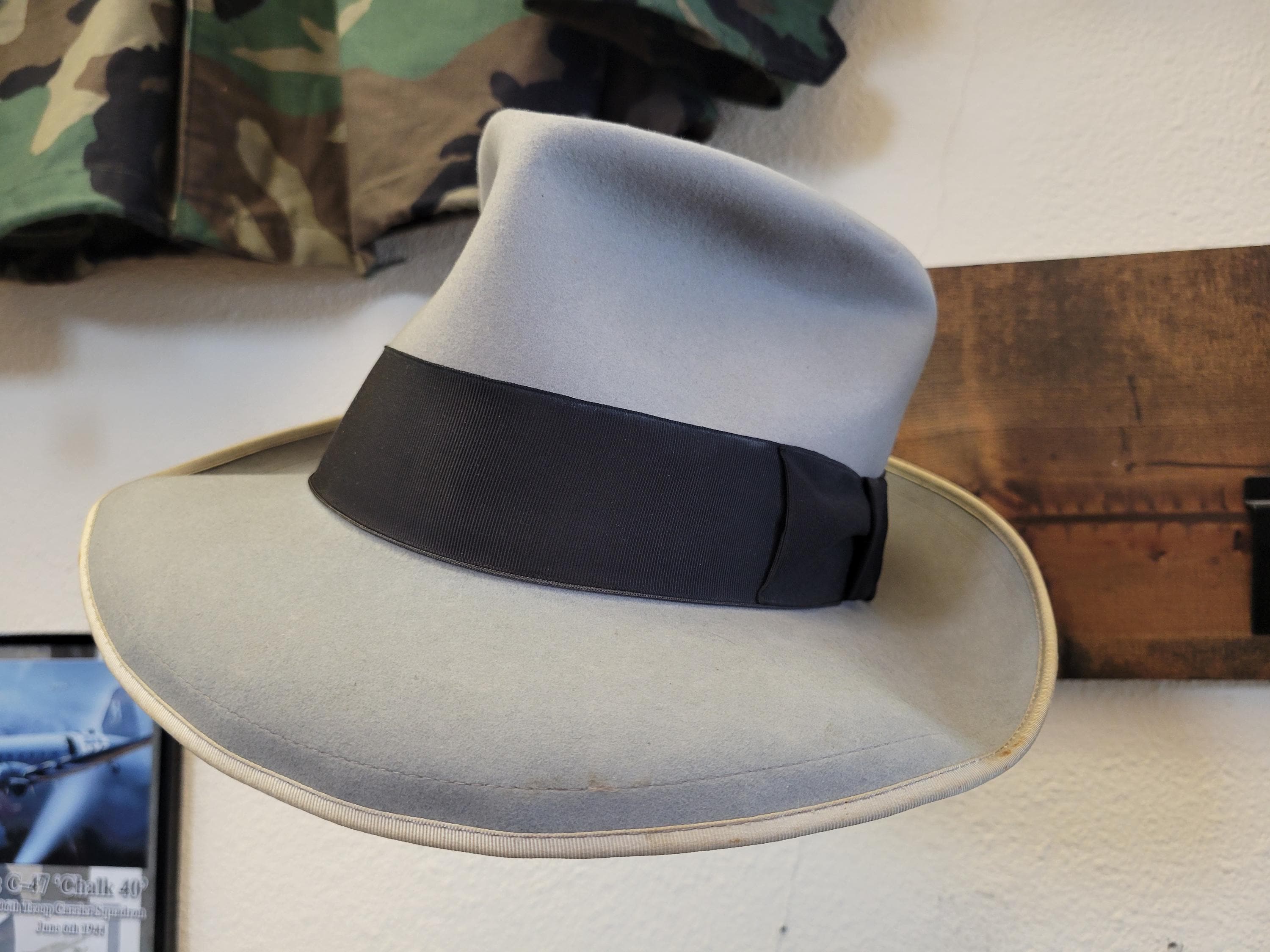 STENTOR Vintage Fedra Hat Stetson Fedora - Etsy