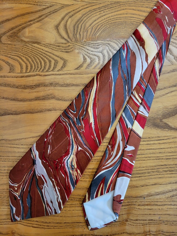 1930s/40s marbled tie, excellent condition