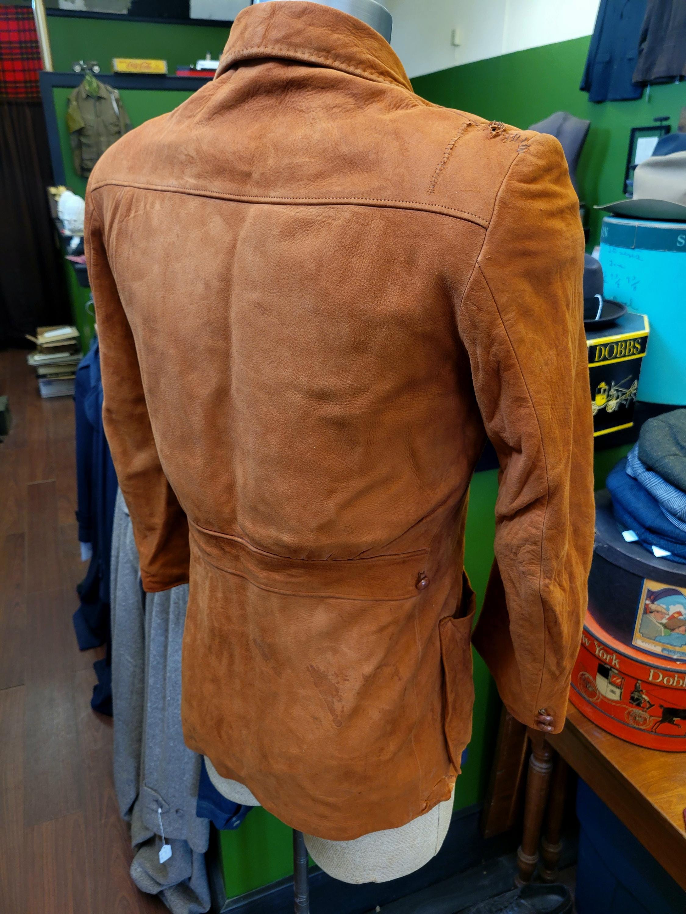 50s Leather Jacket Men - Etsy