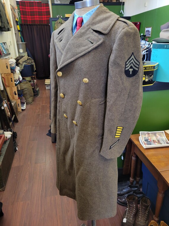 WW2 U.S. Army overcoat, 38R