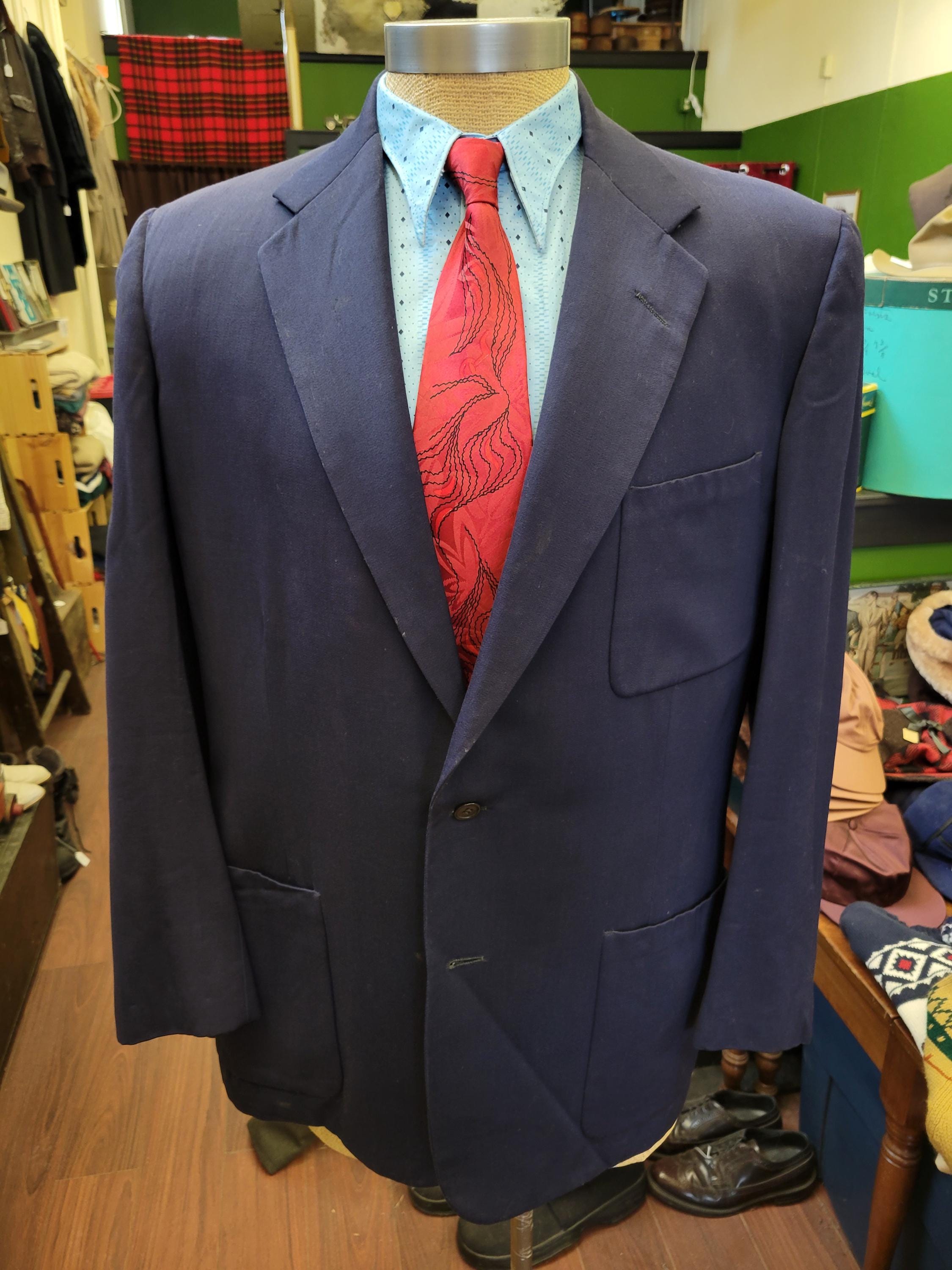 50s 3 piece suit - Etsy 日本