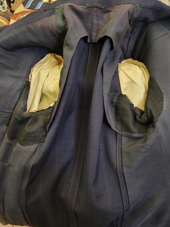 1930s orphaned suit jacket, fixer-upper - image 7
