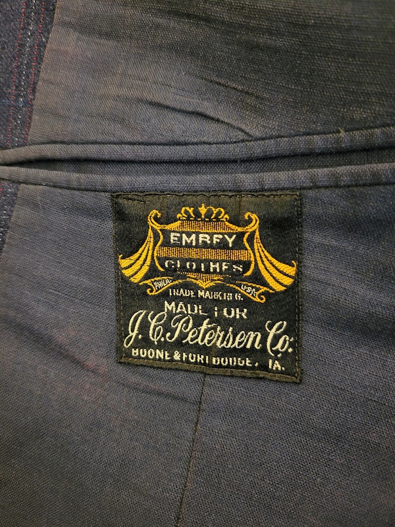 1930s orphaned suit jacket, fixer-upper - image 6