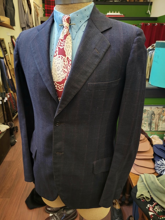 1930s orphaned suit jacket, fixer-upper - image 2