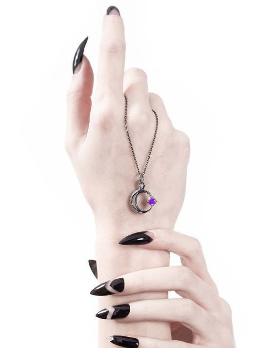 Selene Necklace in Mirror Steel - Etsy