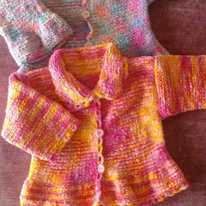 Cotton Chenille cardigan.