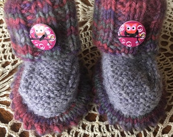 Newborn booties variety