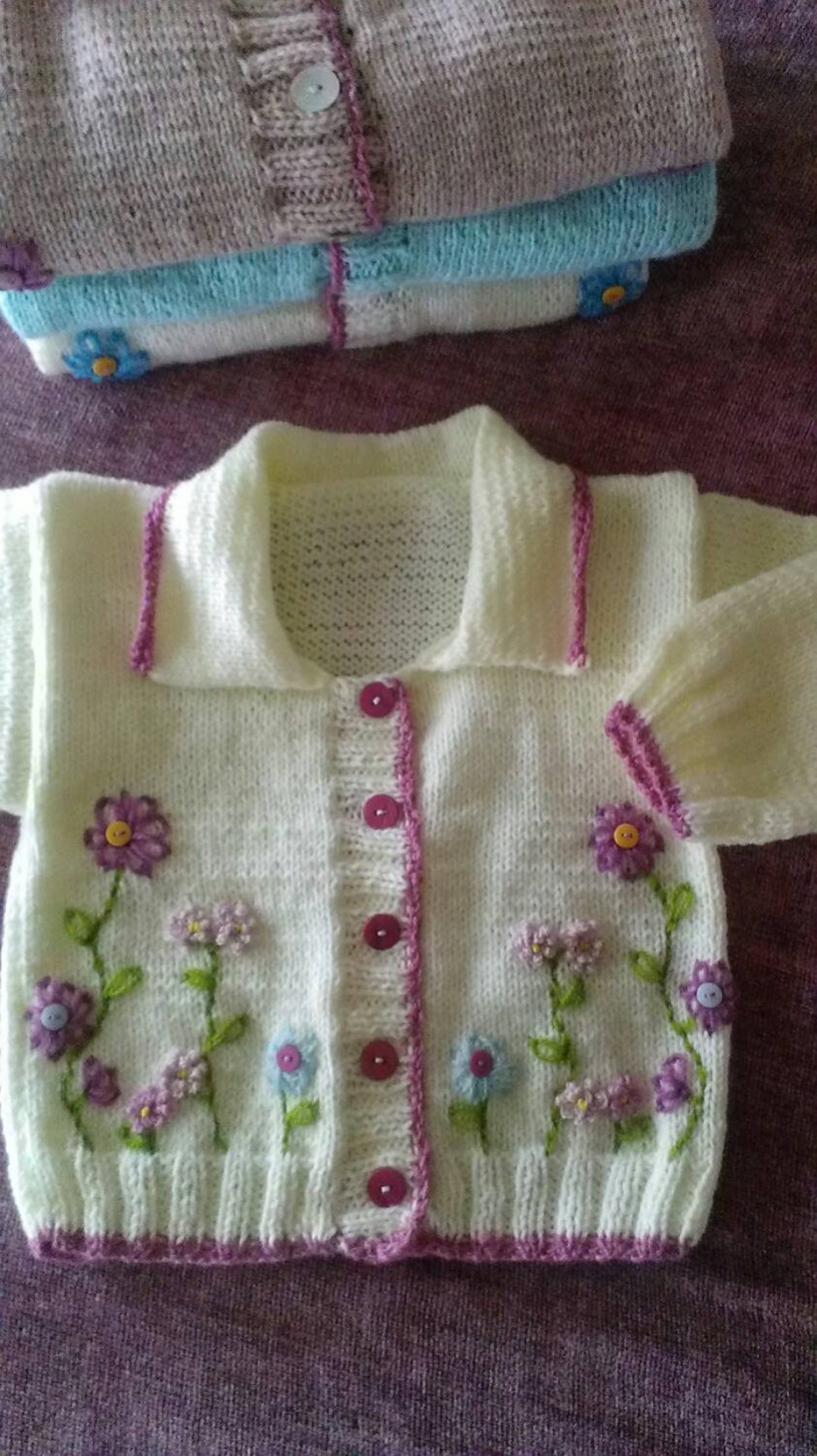 NINI ESTAMPADO FLORES BABY CARDIGAN main image 1