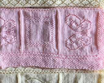 Hand-knitted Baby Blanket