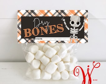 Dry Bones Christian Halloween Treat Bag: Kids' Goodie Bags