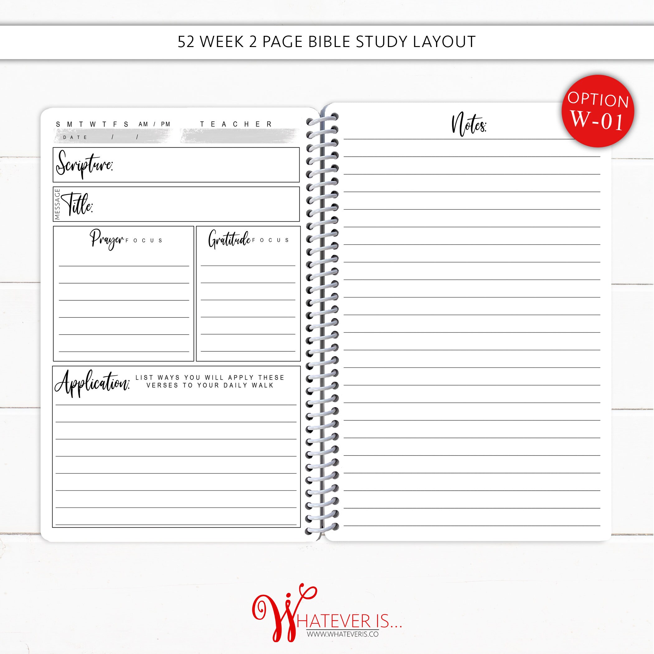 Grace and Peace | 52 Week Sermon Notes Book | Youth Girls Church Notes ...