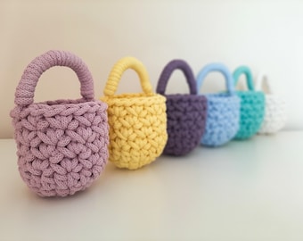 Flower girl basket in your choice of colour