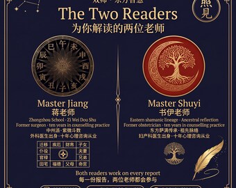 Chinese Astrology Birth Chart Reading, Personalized Zi Wei Dou Shu Report, Ancestral Insight, Two Readers, PDF in English or Chinese