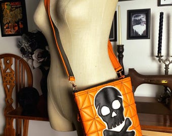 Skull and Crossbones Crossbody Bag