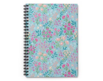 Spring Showers Spiral Notebook