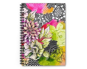 Funky Florals 261 Notebook