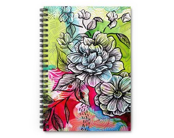 Funky Florals 324 Notebook