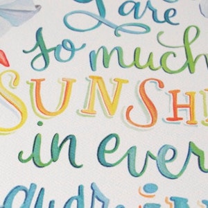 You are so much Sunshine in Every Square Inch Walt Whitman Quote Art Print image 3
