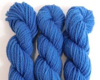 Indigo Denim Blue #27 Cheviot Chunky Yarn 50g